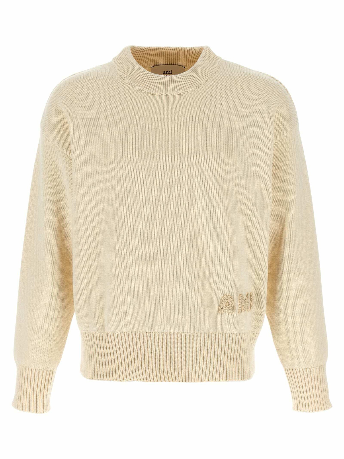【送料&関税込】Ami Alexandre Mattiussi Ami Sweaters Beige Ami Alexandre Mattiussi Ami Sweaters Beige | italist, ALWAYS