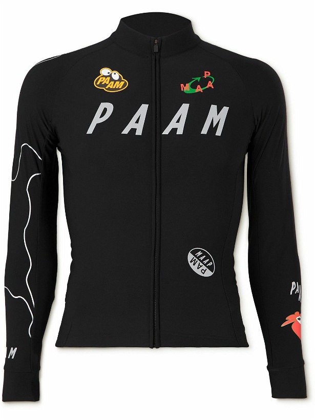 Photo: MAAP - P.A.M. PAAM 3.0 Printed Cycling Jersey - Black