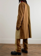 Marni - Carhartt WIP Colour-Block Cotton-Canvas and Corduroy Coat - Brown