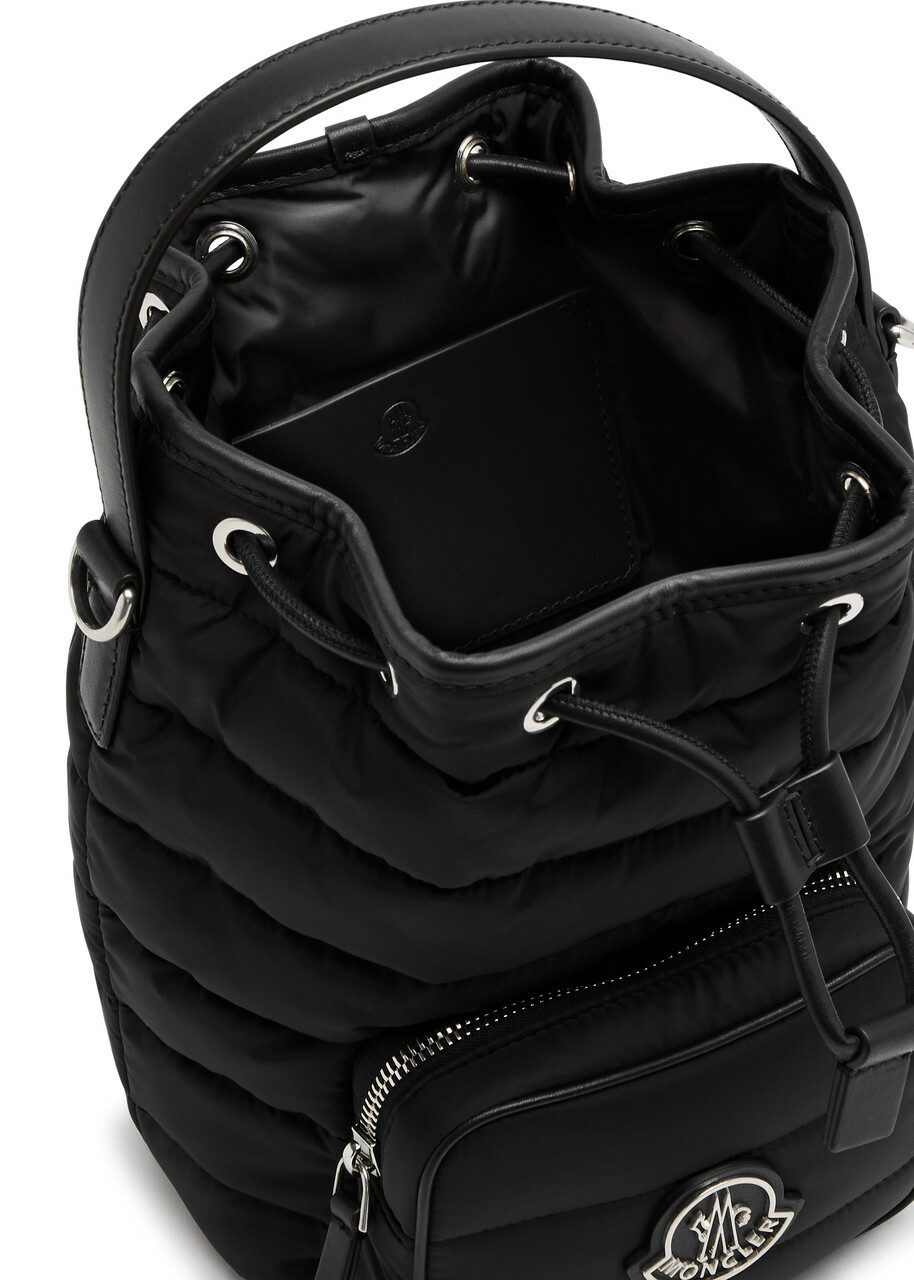 Moncler Kilia Quilted Shell Bucket bag - Black - One Size