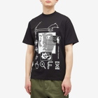 Lo-Fi Men's Data T-Shirt in Black