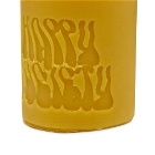 Happy Society Small Pillar Beeswax Candle in Unscented