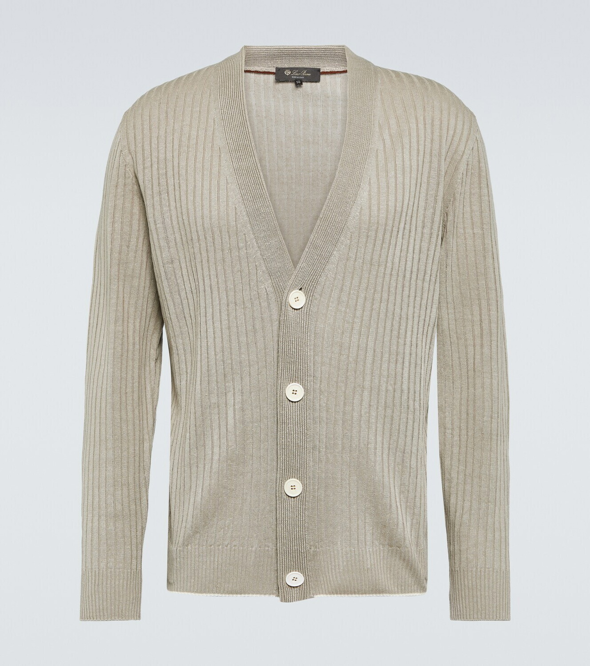 Loro Piana Ribbed-knit cardigan Loro Piana