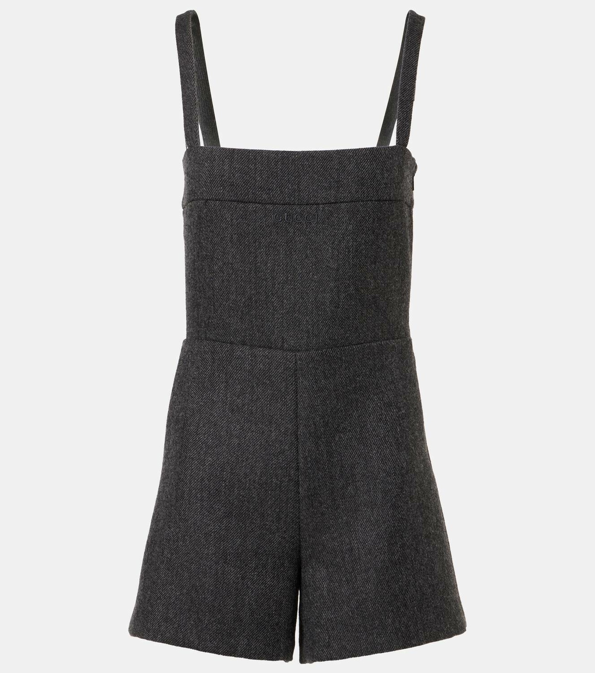 Gucci Cutout wool romper