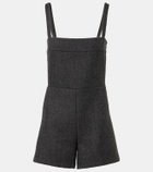 Gucci Cutout wool romper