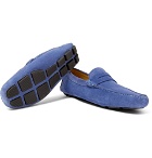 Canali - Suede Driving Shoes - Men - Blue