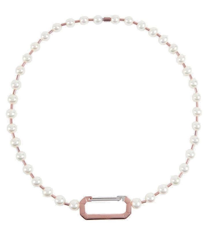 Photo: Eéra Vita 18kt rose gold necklace with pearls