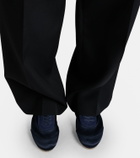 Jil Sander Etage satin sneakers