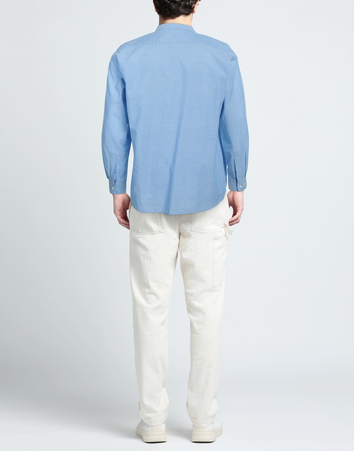 Aspesi Mens Shirt Light in Blue