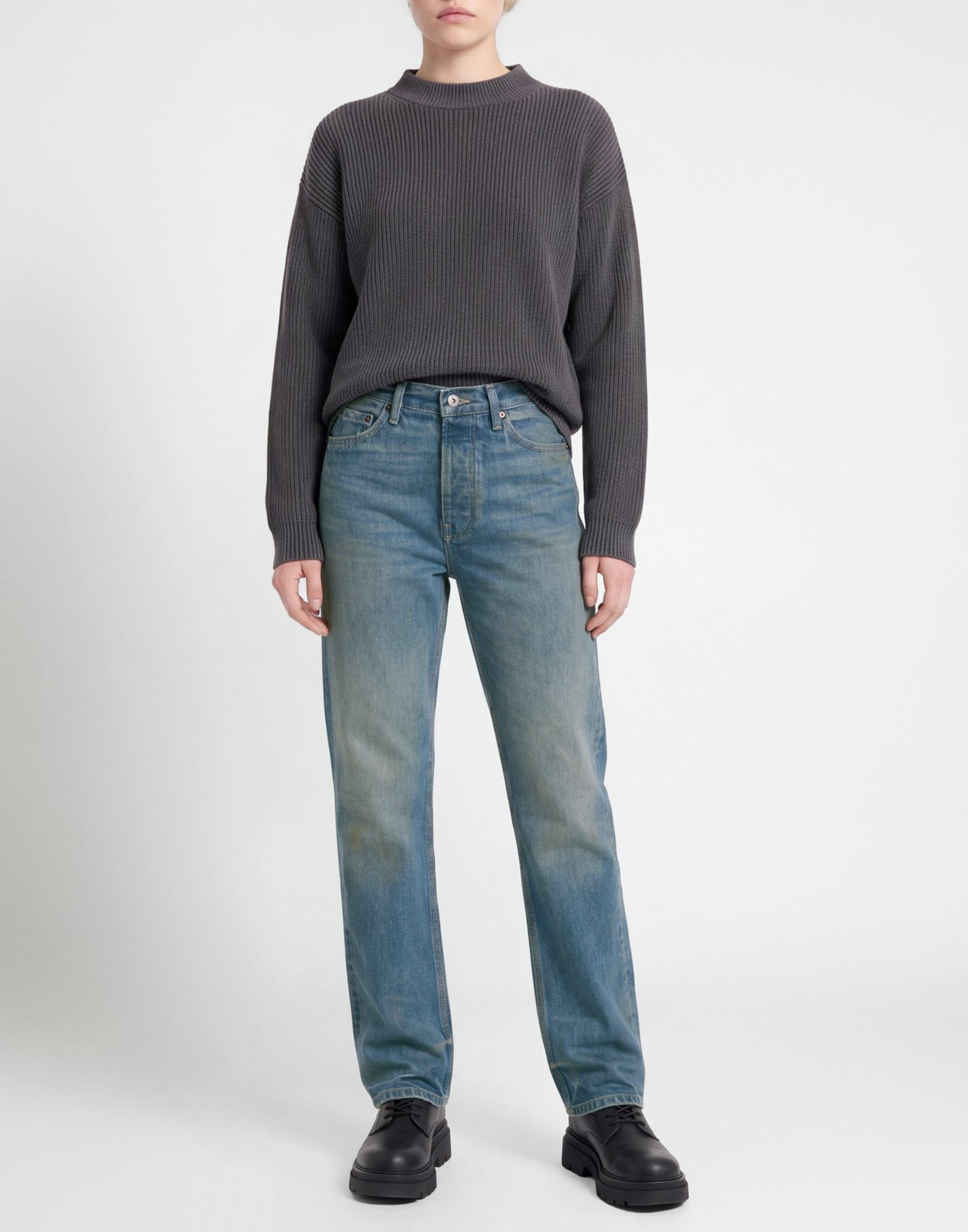 Aya Muse Womens Jeans in Blue