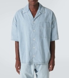 Bottega Veneta Denim bowling shirt