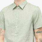 Paul Smith Men's Multi Dot Short Sleeve Shirt in Green