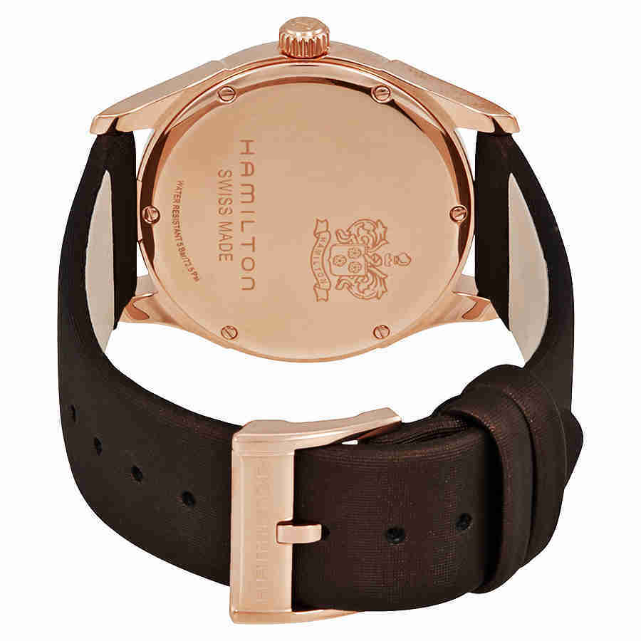 Hamilton Jazzmaster Brown Dial Ladies Watch H32341975