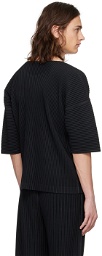 HOMME PLISSÉ ISSEY MIYAKE Black Monthly Color March T-Shirt