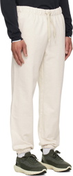 BOSS Off-White Drawstring Sweatpants