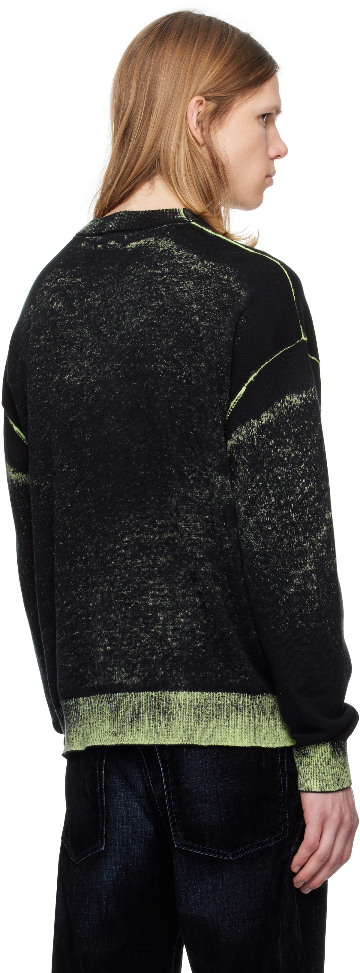 Diesel Black & Green K-Belez Sweater Diesel
