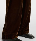 Asceno London velvet pajama pants