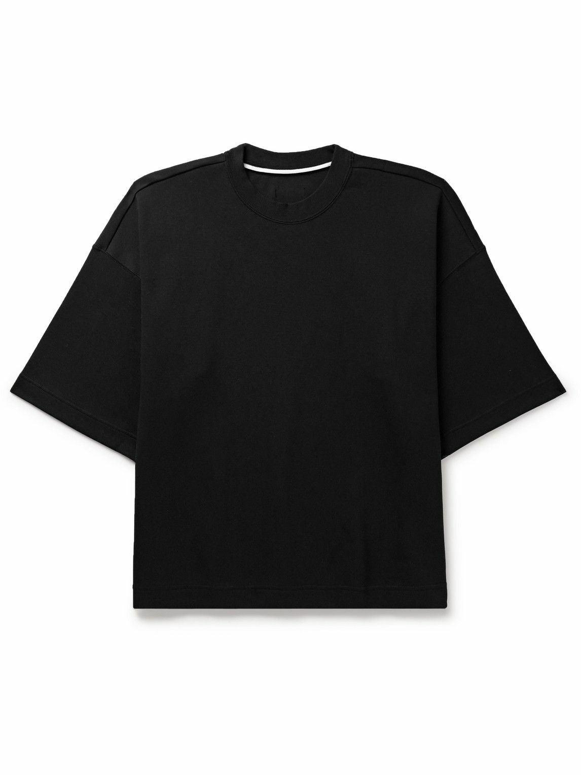 Nike - Sportswear Cotton-Blend Tech Fleece T-Shirt - Black Nike