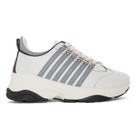 Dsquared2 White Bumpy 251 Sneakers