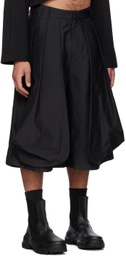 ænrmòus Black Deepi Shorts