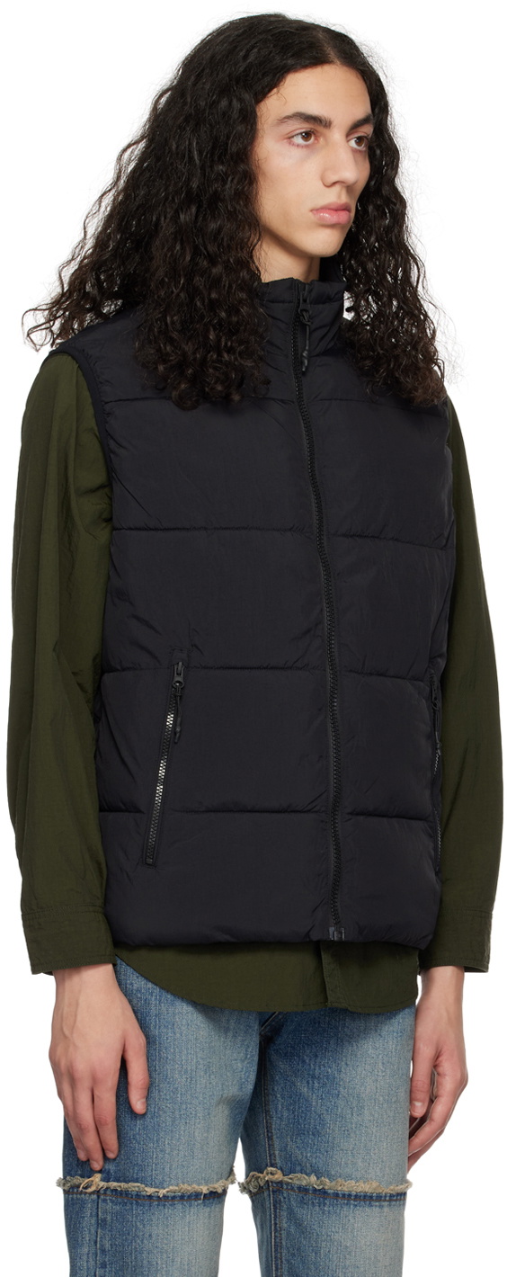 The Very Warm Black Puffer Vest