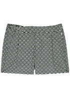 Gusari The London Printed Shell Swim Shorts Black