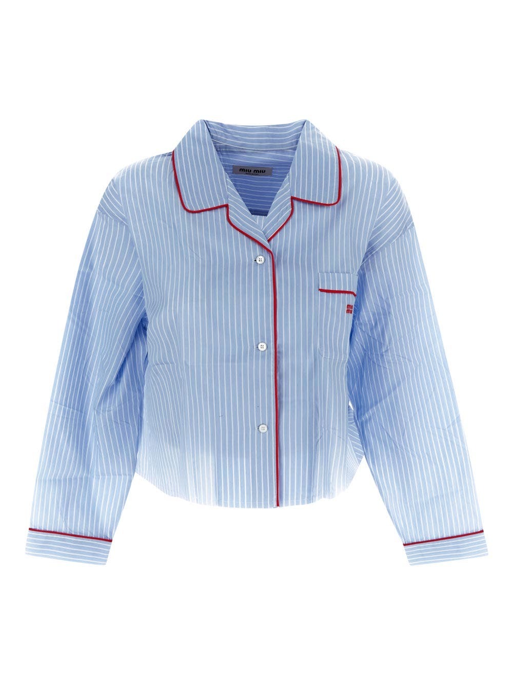 Miu Miu Stripes Shirt Miu Miu