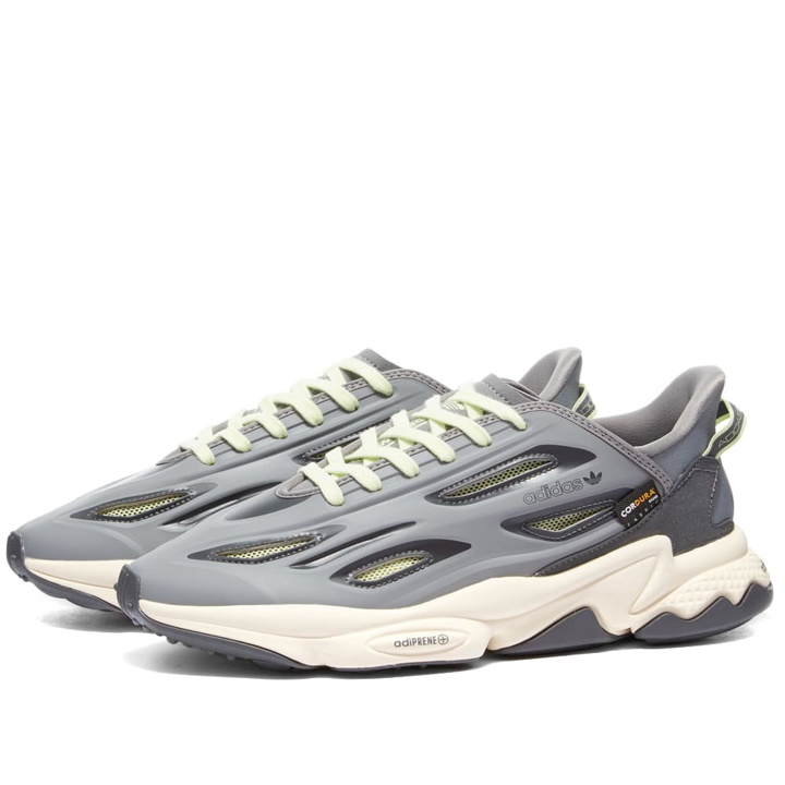 Photo: Adidas Men's Ozweego Celox Sneakers in Grey/Lime