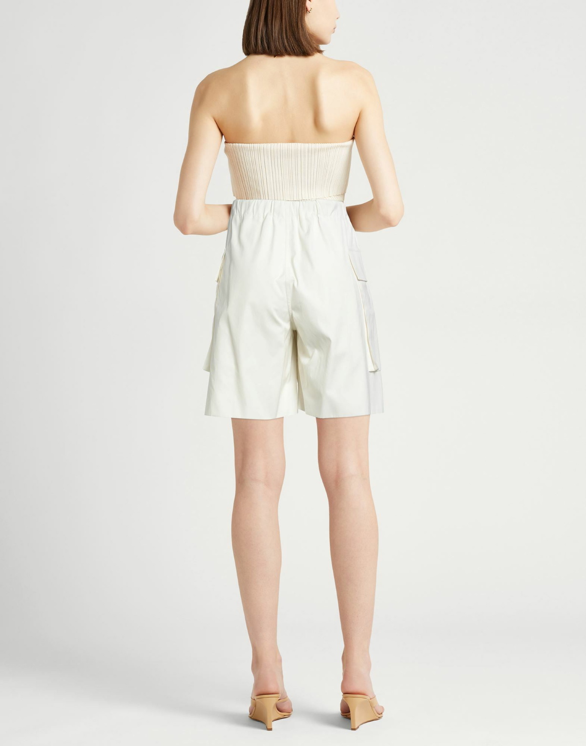 Jil Sander+ Womens Shorts & Bermuda Shorts Ivory