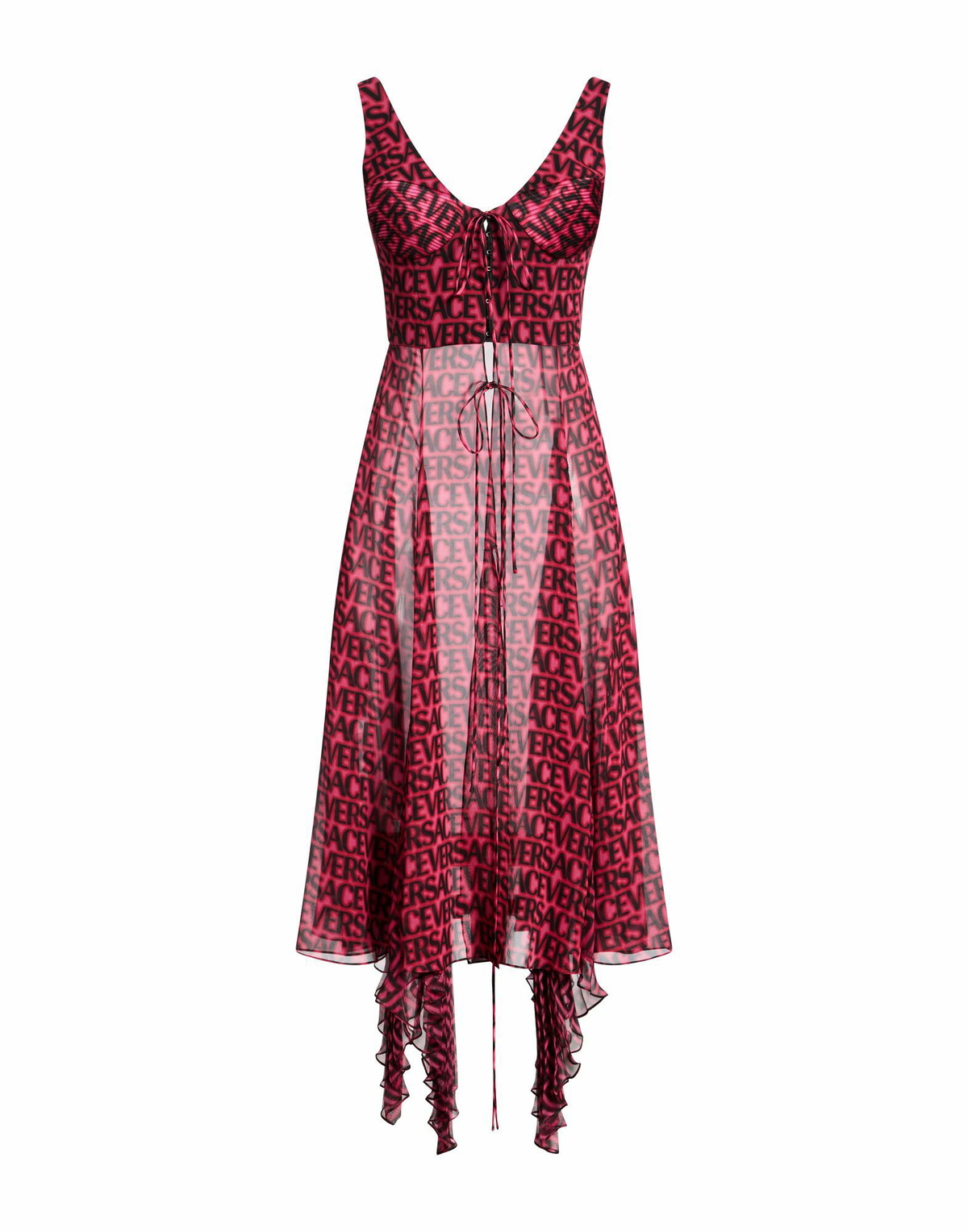 Versace Womens Maxi dress Fuchsia