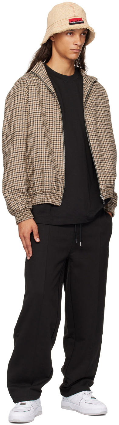 Hugo Black Drawstring Sweatpants