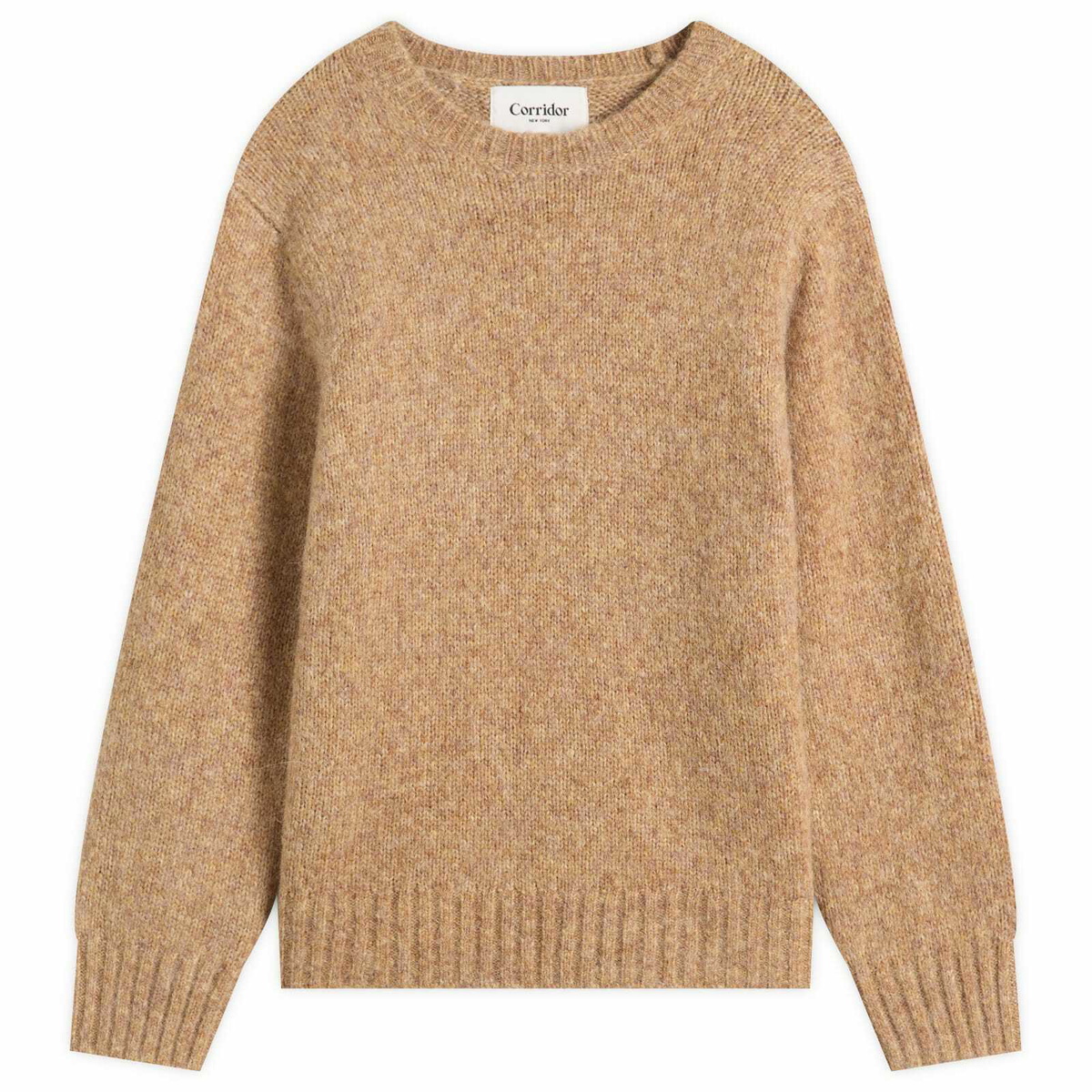 Corridor Men's Alpaca Crewneck in Camel