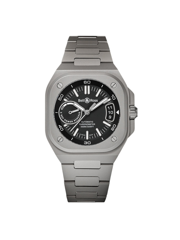 Photo: Bell & Ross - BR-X5 Automatic Chronometer Titanium Watch, Ref. BRX5R-BL-TI/STI
