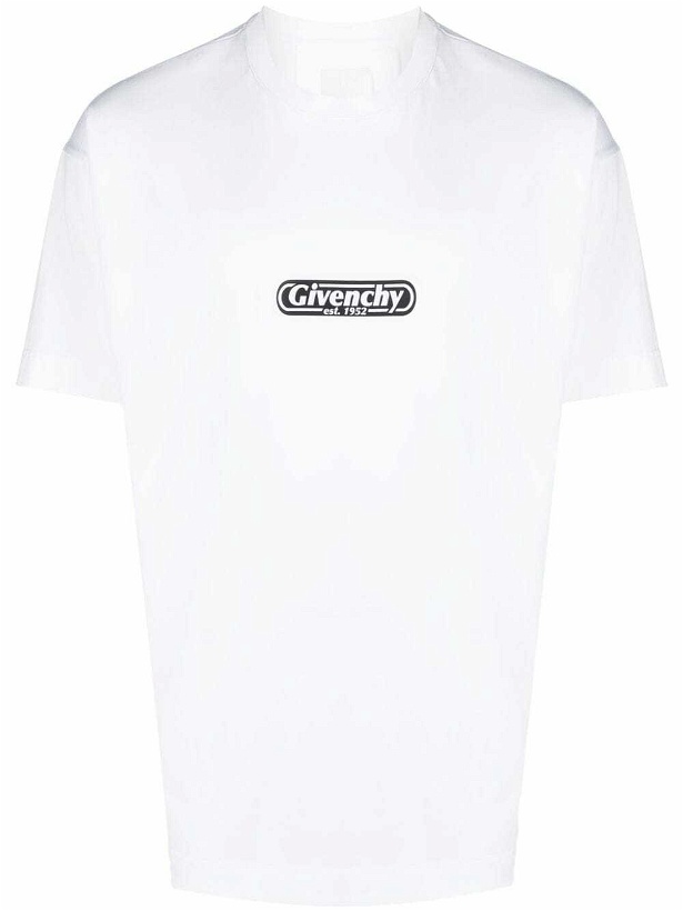 Photo: GIVENCHY - Logo Cotton T-shirt