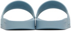 Givenchy Blue Slide Flat Pool Slides