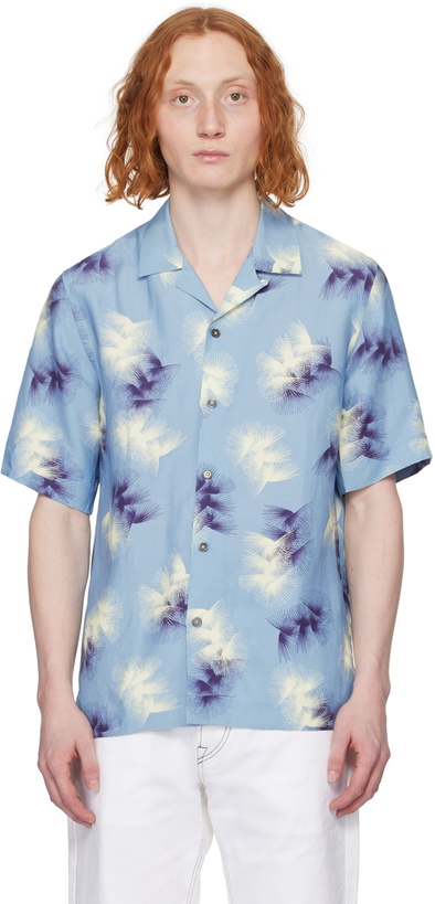 Photo: Paul Smith Blue Printed Shirt