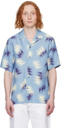 Paul Smith Blue Printed Shirt