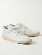 Rhude - Rhecess Distressed Leather Sneakers - White