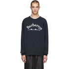 Burberry Navy Battarni Logo Sweatshirt