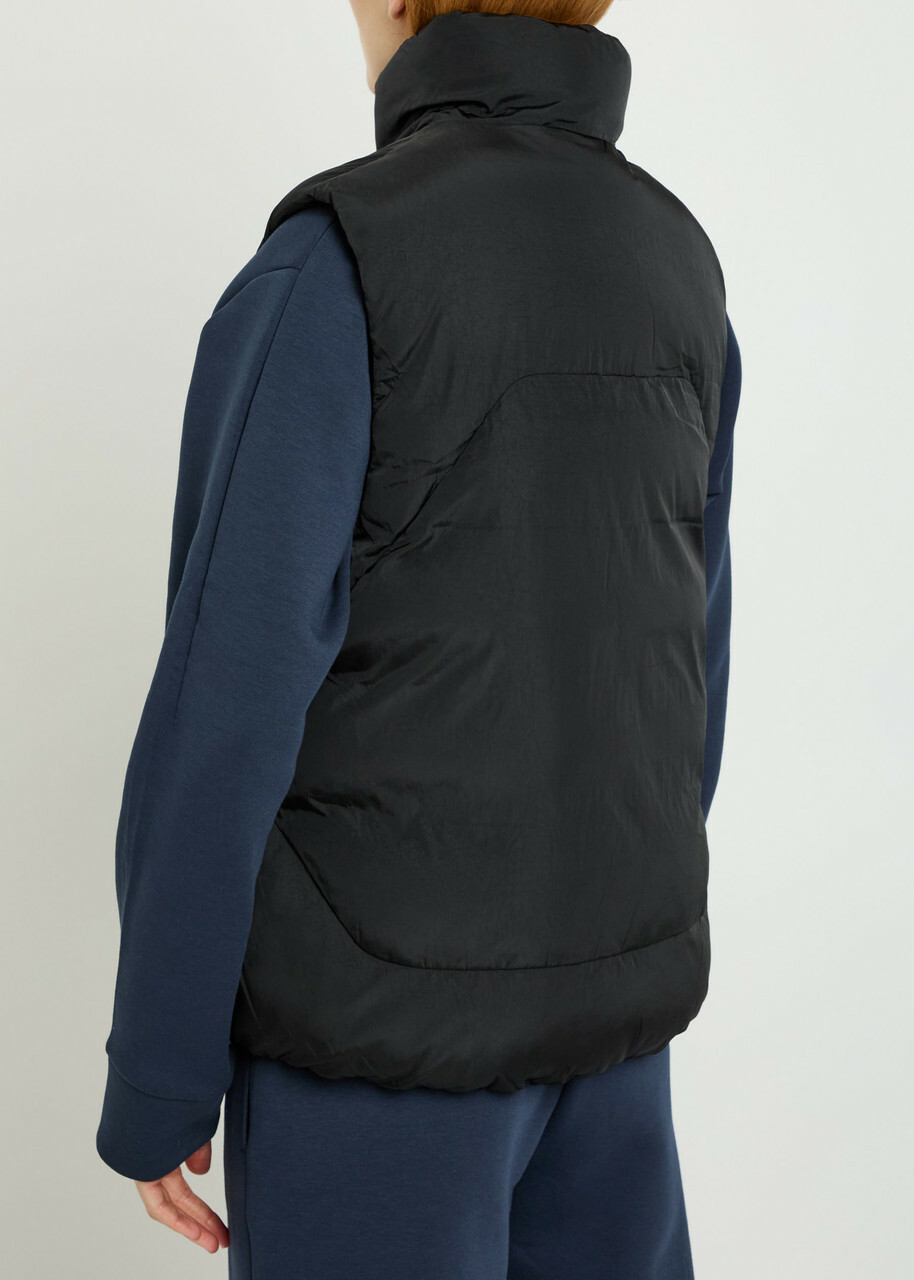 ON All-day Padded Nylon Gilet Black