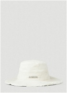 Jacquemus - Le Bob Artichaut Bucket Hat in Cream