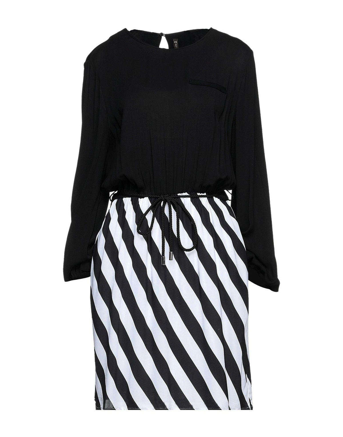 Manila Grace Womens Midi dress in Black