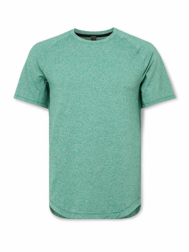 Photo: Lululemon - License to Train Stretch Recycled-Jersey T-Shirt - Green