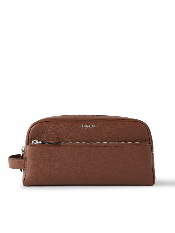 Photo: Serapian - Full-Grain Leather Wash Bag