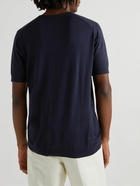 John Smedley - Belden Slim-Fit Sea Island Cotton T-Shirt - Blue