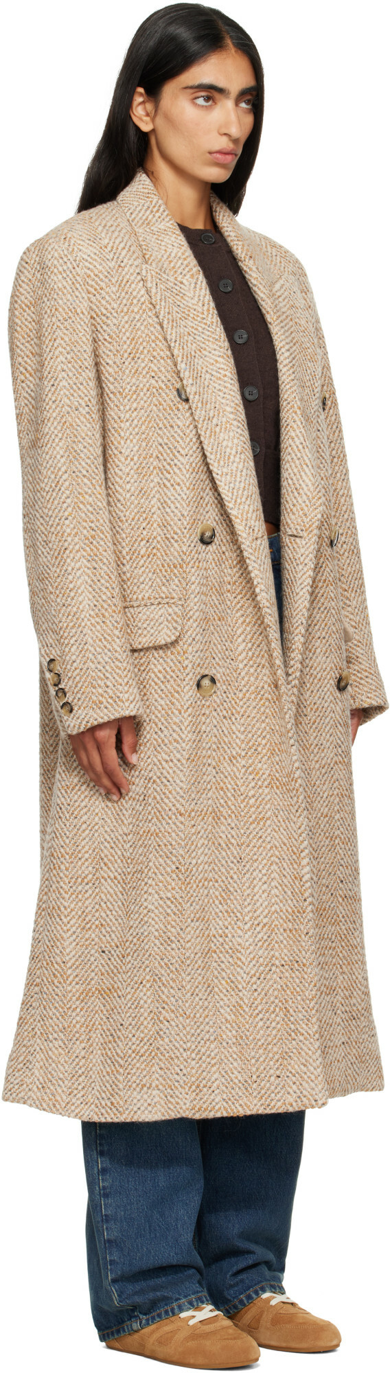 Isabel Marant Etoile Beige Pilda Coat
