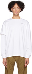 ACRONYM White Layered Long Sleeve T-Shirt