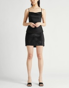 Jucca Womens Mini skirt in Black