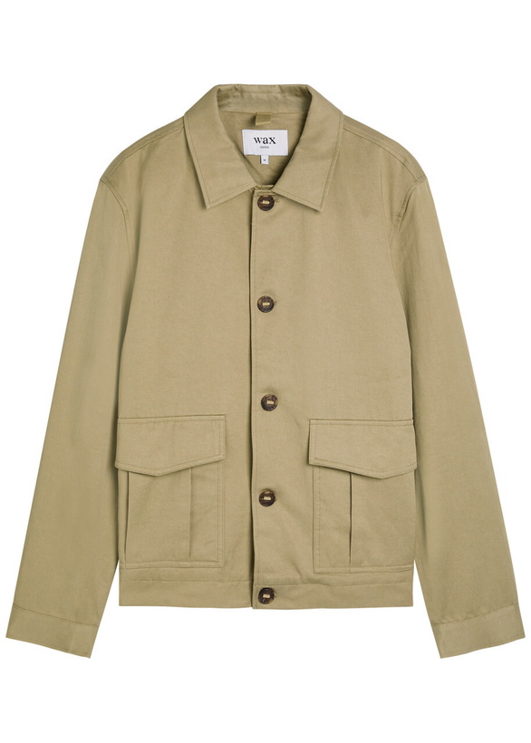Photo: Wax London Strand Twill Jacket Tan