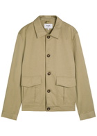 Wax London Strand Twill Jacket Tan